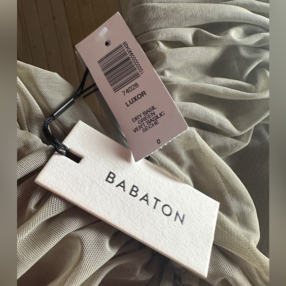 Aritzia Dresses Babaton Luxor Midi Dress Dry Basil Green Poshmark